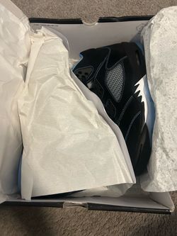 jordan 5 black university blue