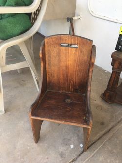 Silla para antigua para jardín