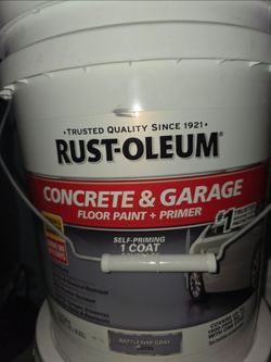 Rust-Oleum
5 Gal. Battleship Gray Satin 1-Part Epoxy Concrete Floor Interior/Exterior Paint