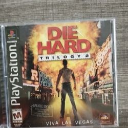 Die Hard Trilogy 2 PlayStation 1 PS1 PSOne Black Label Game Complete!
