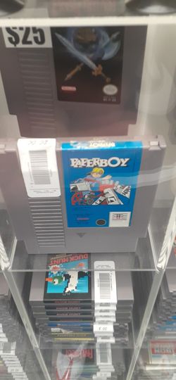 NINTENDO GAME CARTRIDGE PAPERBOY OLDSCHOOL RETRO CLASSIC WORKS PERFECT LIKE NEW