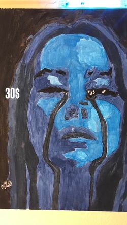 Billie Eilish Painting