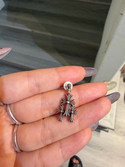 Chrome earring