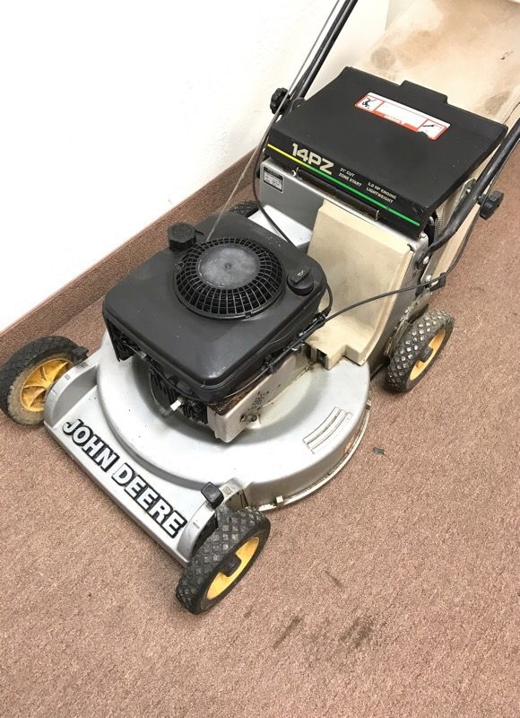 John deere 14pz lawn mower clearance