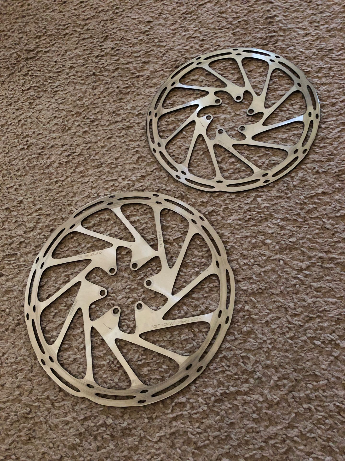 SRAM rotors