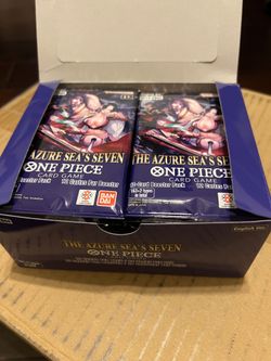 The Azure Sea's Seven Booster Pack - The Azure Sea's Seven (OP14) DEAD PACKS