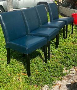 High-Back Chairs $10 Each (8Left)