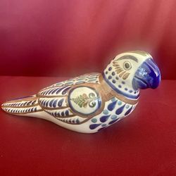 Mexican Art Parrot W/Signature