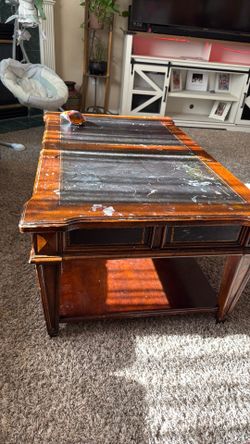 Sturdy coffee table