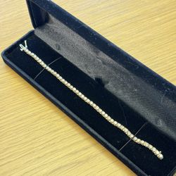 3.76 CTW Natural Diamond Tennis Bracelet 14 Kt Gold