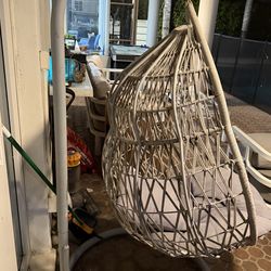Swinging Egg Chair
