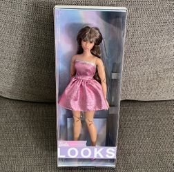 New, sealed..Barbie Signature Looks Doll #24, Curvy Figure, Long Brown Hair