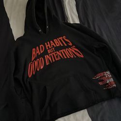 Vlone Crop Hoodie 
