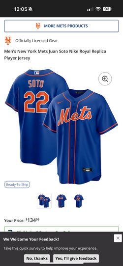 NY Mets Soto Jersey