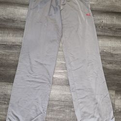 Grey puma track pants