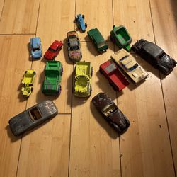 Lots Of Vintage Car Toys 