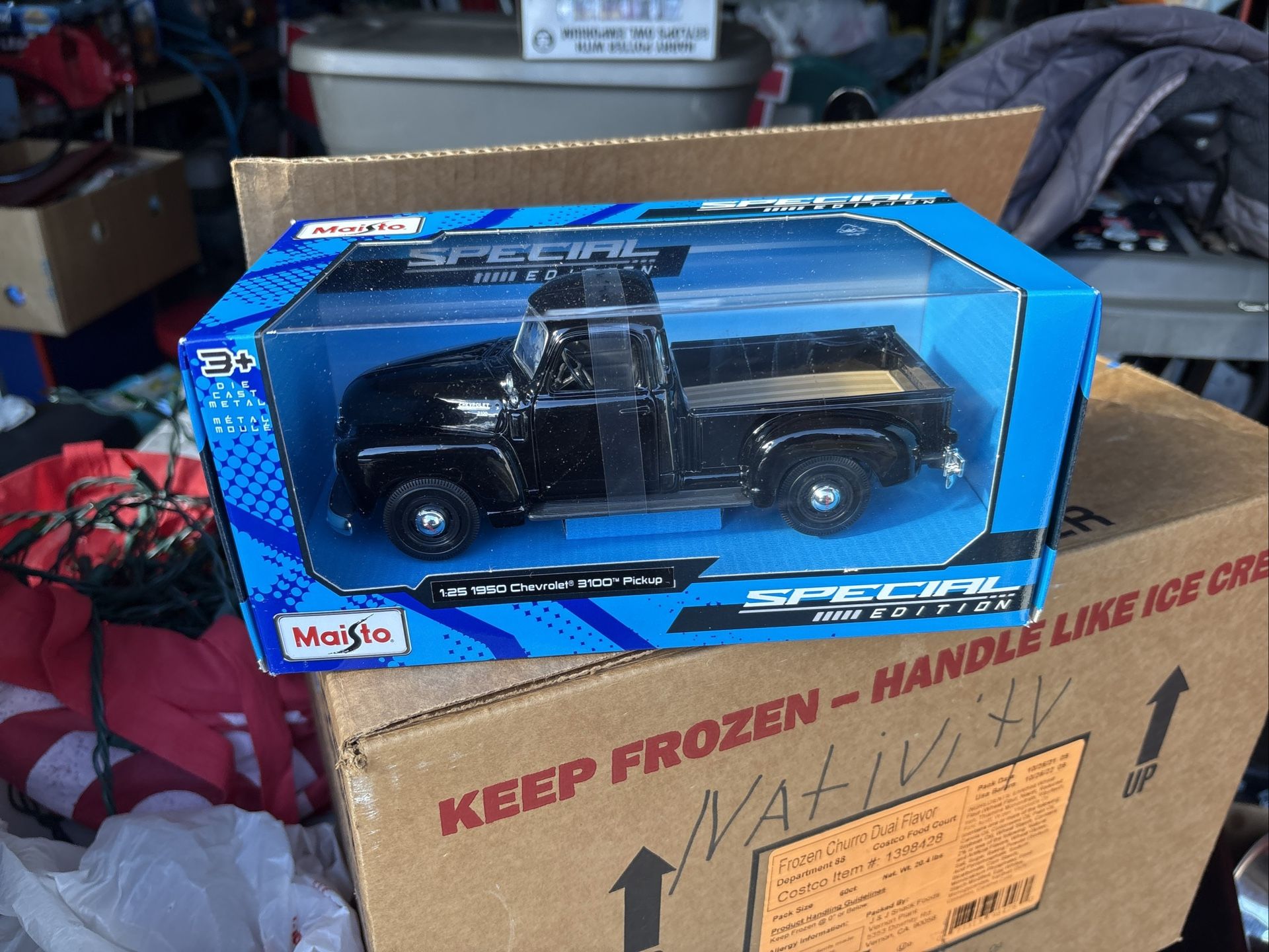 Maisto 1/25 - Chevrolet 3100 Pickup Truck 1950 - Black