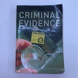 Criminals Evidence By Judy Hails