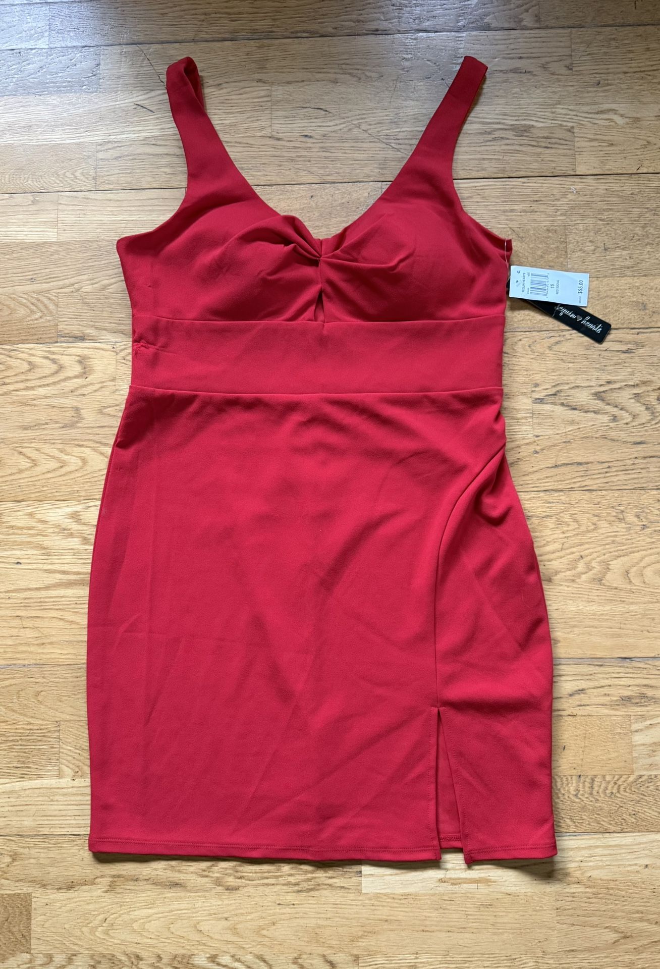 Sequin Hearts Red Dress Size 15 New With Tags