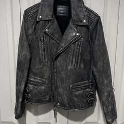 Allsaints Ark Leather Jacket M