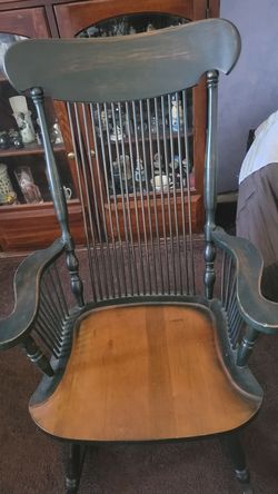 Windsor style rocking chair