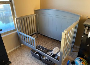 Crib That Converts To A Twin Bed Headboard