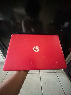HP Laptop Red touchscreen