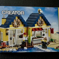 Lego Set 3 In 1 Beach Hut 31035