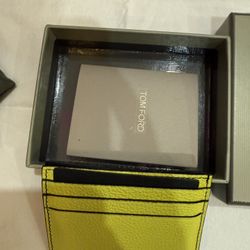 TOM FORD Full-Grain Leather Cardholder