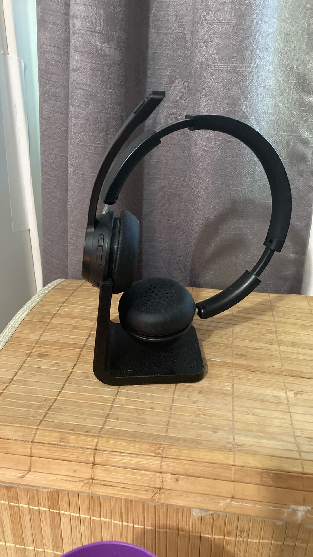 Soothielec Black Headset Used For Work Or  Gaming