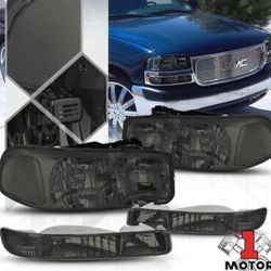 GMC Yukon 00-06 New Smoke Headlights 