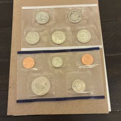 1999 United States Mint Uncirculated Coin Set.