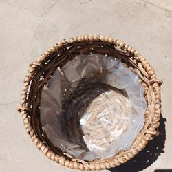 Weived Basket For Plants
