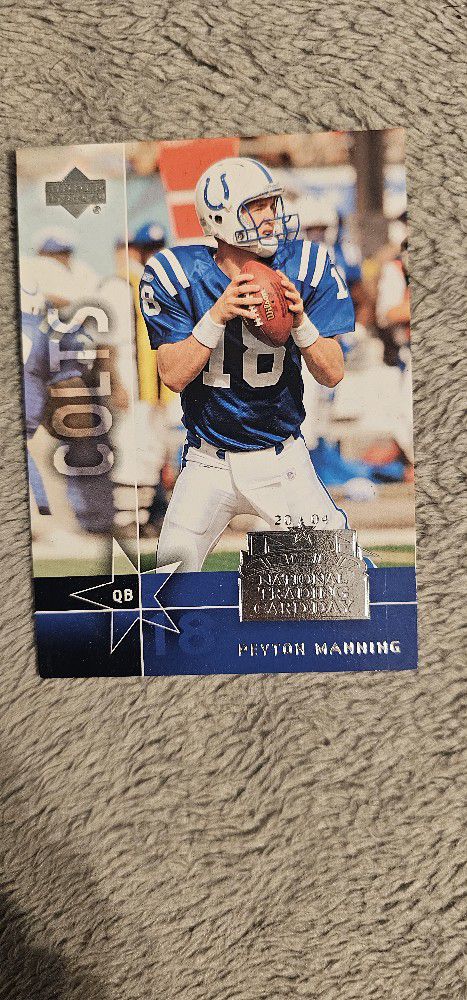 Peyton Manning Rookie Card 