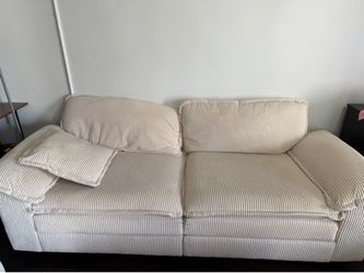 White couch