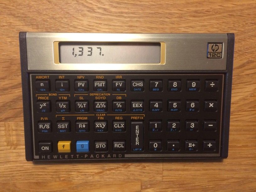 HP 12C Financial Calculator