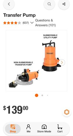 Everbilt  Water pump