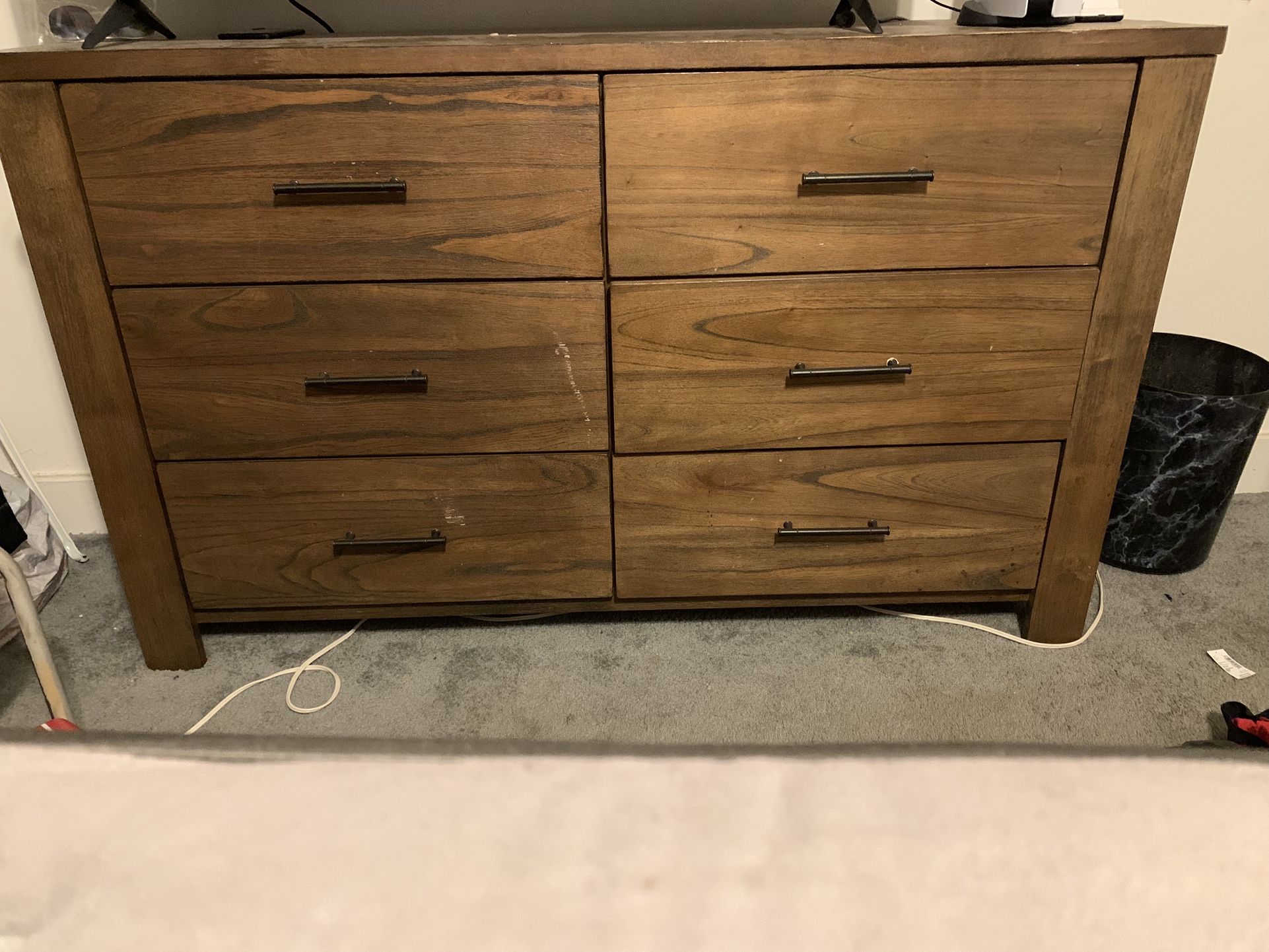 Bed and Dresser Set