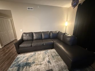 leather sectional