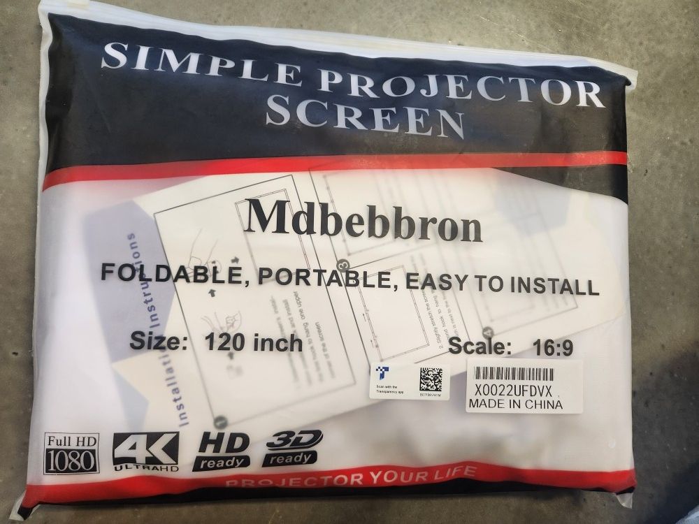 New Screen Projector - $15