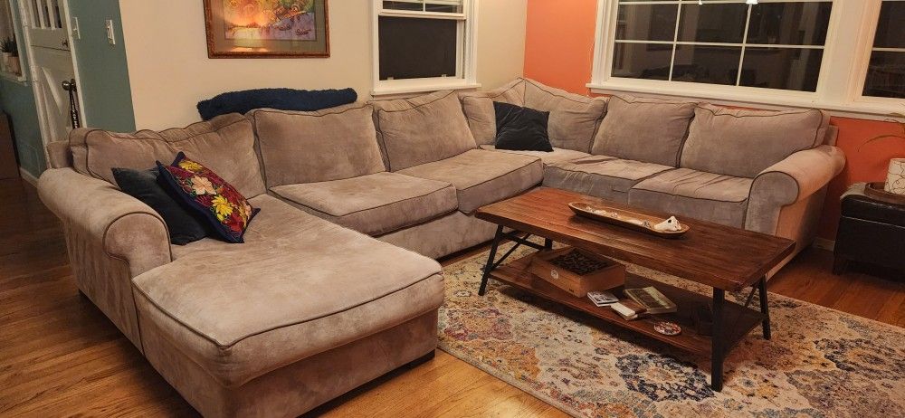 Large Gray Sectional