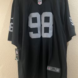 Maxx Crosby #98  Los Vegas Raiders Black Jersey  New Size XL