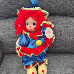 Clown Porcelain Doll