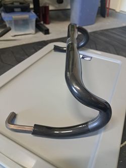 Carbon fiber dropbar handlebars 42 cm 31.8