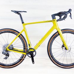 Scott Addict gravel, Size - L ( 56cm ), Carbon fiber gravel, SRAM AXS, Carbon wheels