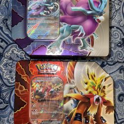 Pokemon Paradox Destinies Tins