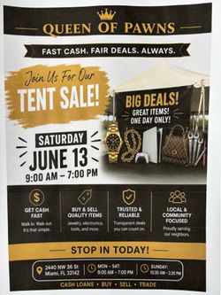 !!!!Tent Sale!!!!