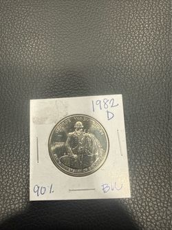 1982-d George Washington Silver Half Dollar Uncirculated