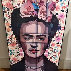 Frida Kahlo Wall Art (21.5in x 33.5)
