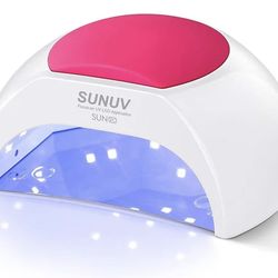 UV Nail Lamp + Nail Dust Collector – Great for Gel Nails